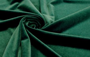 Ткань для брюк
 Бархат для штор стрейч цвет тёмный изумруд